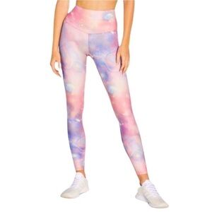 NWOT Wildfox Cosmic Cloud Cropped Leggings L